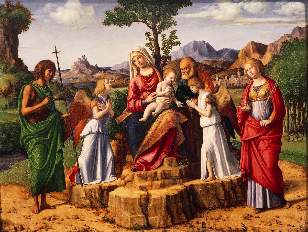 Hellig samtale av Giovanni Battista Cima da Conegliano