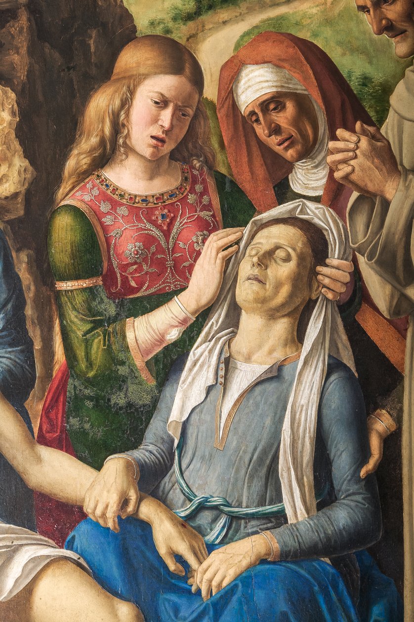 Lamentation of Christ, detalj av 2384598 av Giovanni Battista Cima da Conegliano