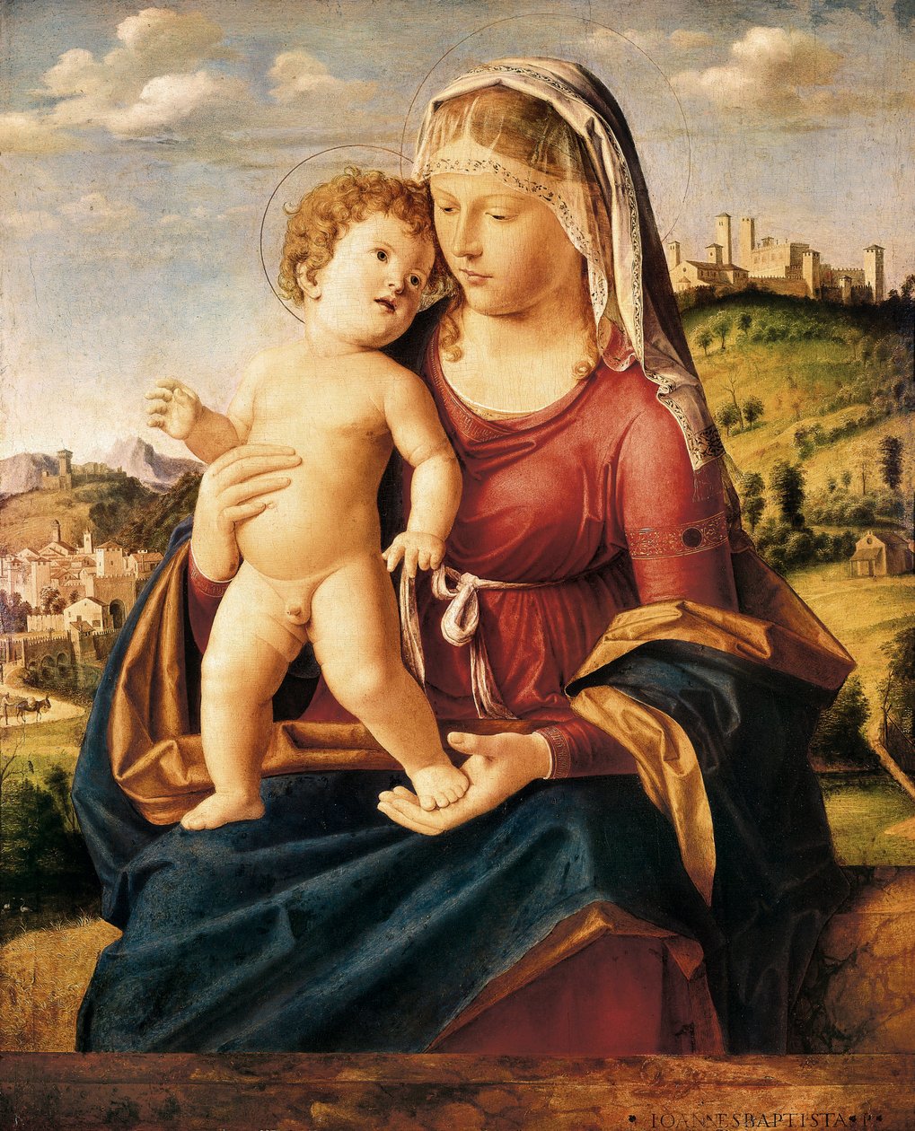 "Madonna og barn" av Giovanni Battista Cima da Conegliano