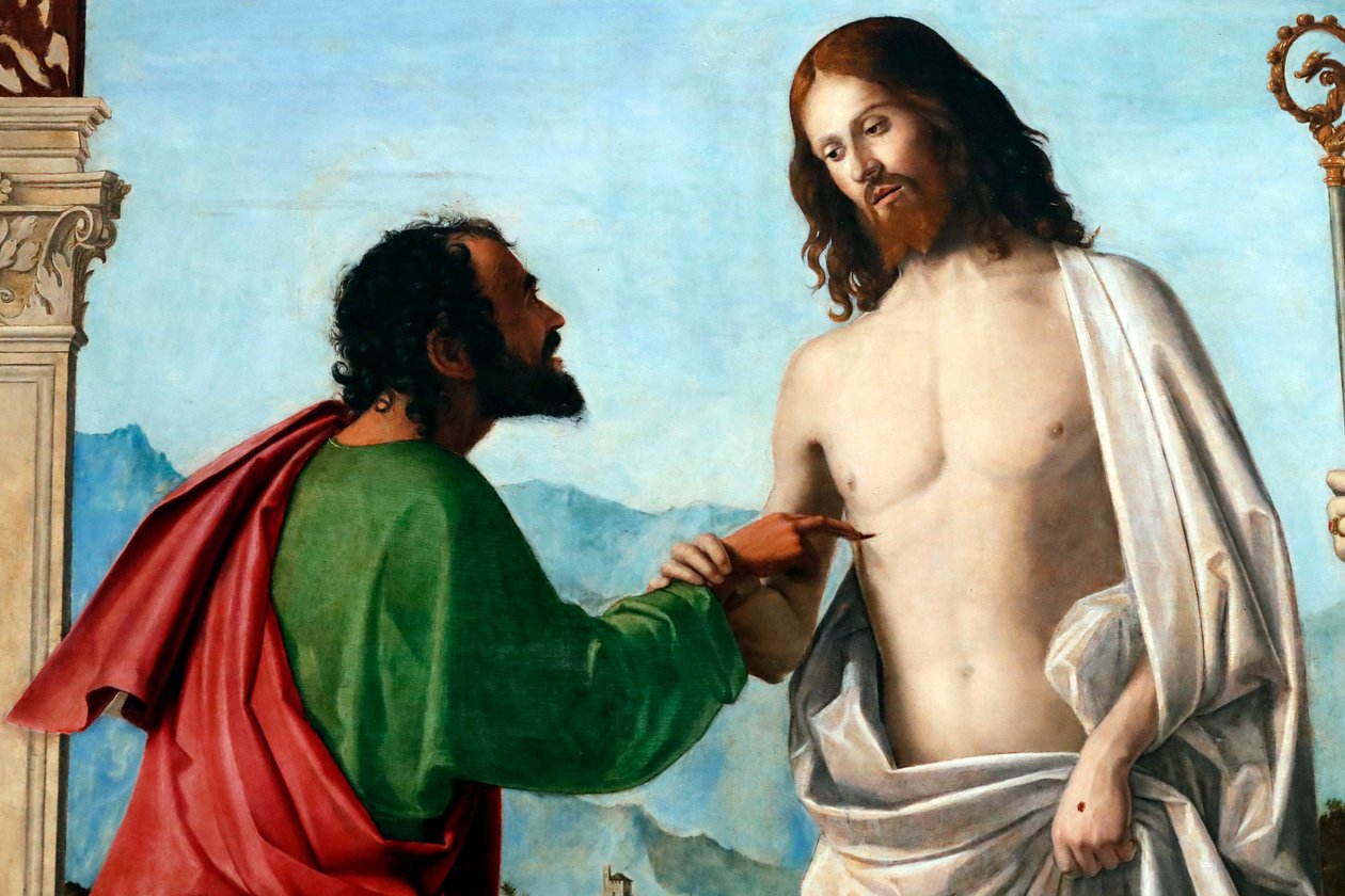 Den vantro til Saint Thomas av Giovanni Battista Cima da Conegliano