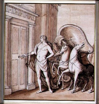 Apollo og vognen hans av Giovanni Battista Cipriani