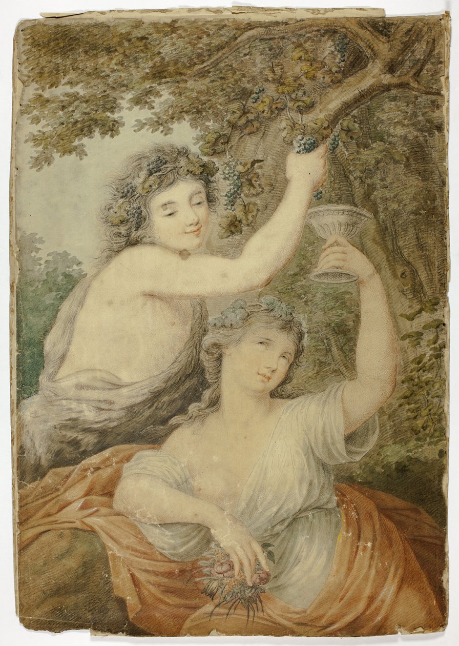 Bacchus og Maiden av Giovanni Battista Cipriani