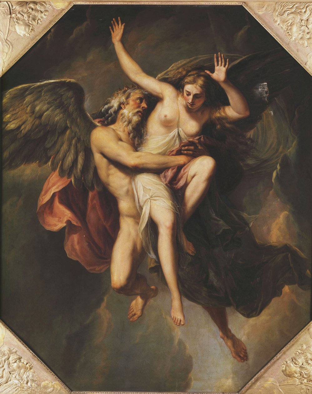 Voldtekten av Oreithyia av Giovanni Battista Cipriani