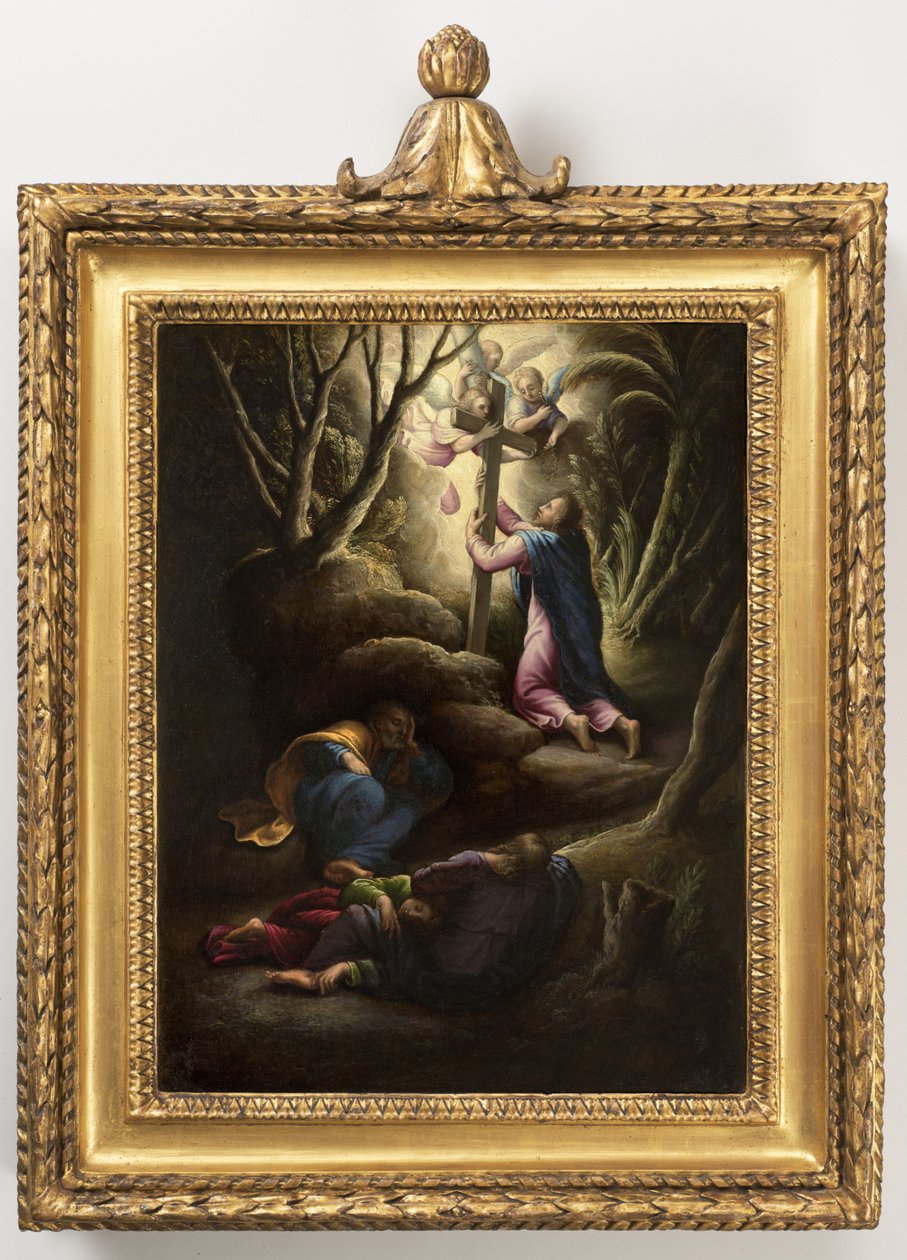 The Agony in the Garden, ca. 1595 (olje på kobber) av Giovanni Battista Cremonini