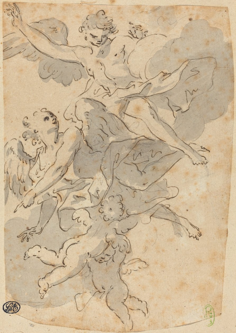 Engler og Putti av Giovanni Battista Crosato