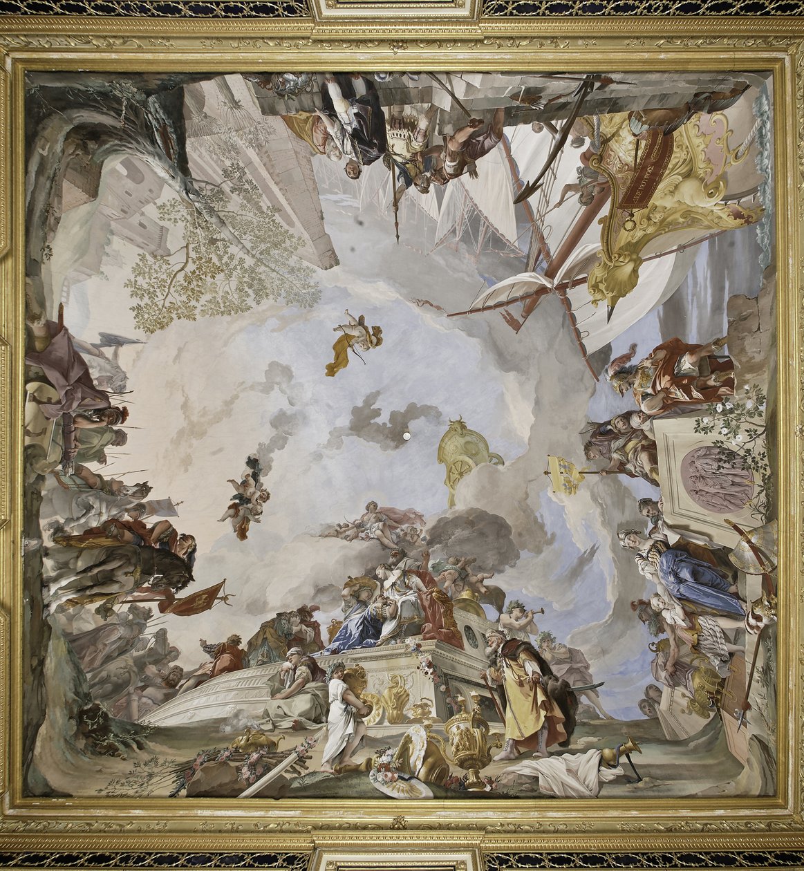 Iphigenia-offeret av Giovanni Battista Crosato