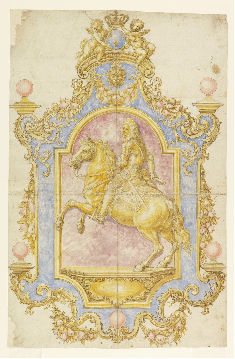 Veggdekorasjon til Cosimo III de 