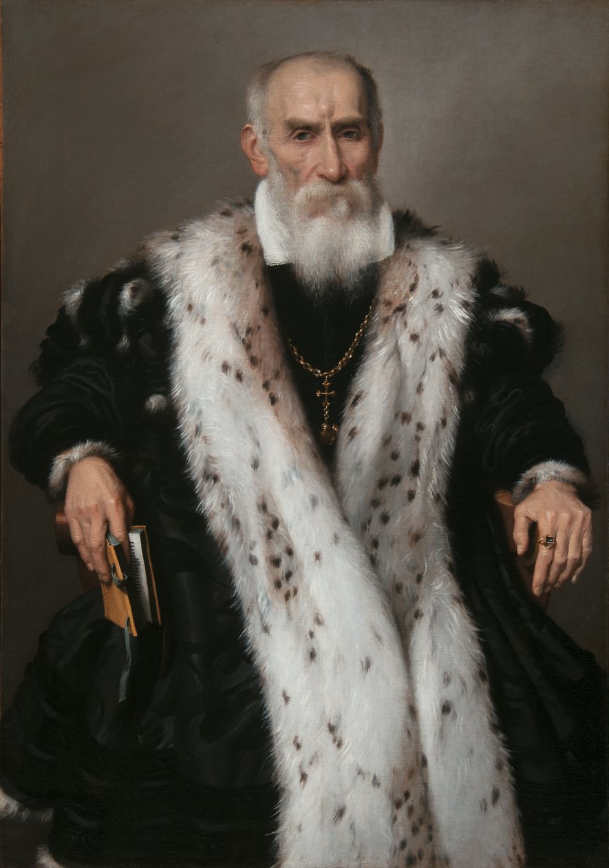 Portrett av Gian Girolamo Albani 1504-1591, 1573. av Giovanni Battista Moroni