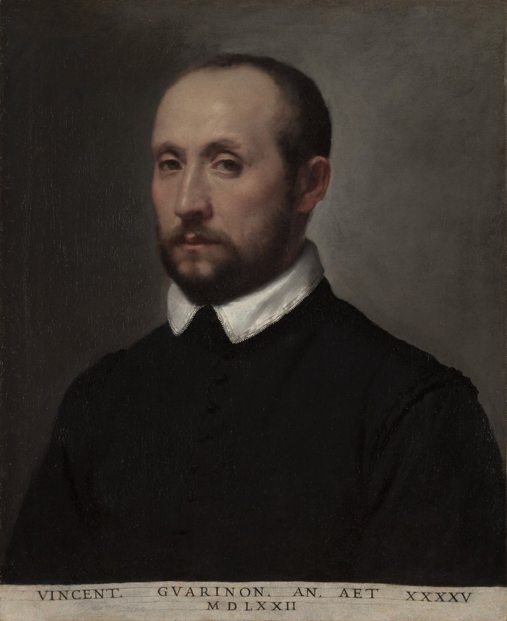 Portrett av Vincenzo Guarignoni, ca. 1572. av Giovanni Battista Moroni