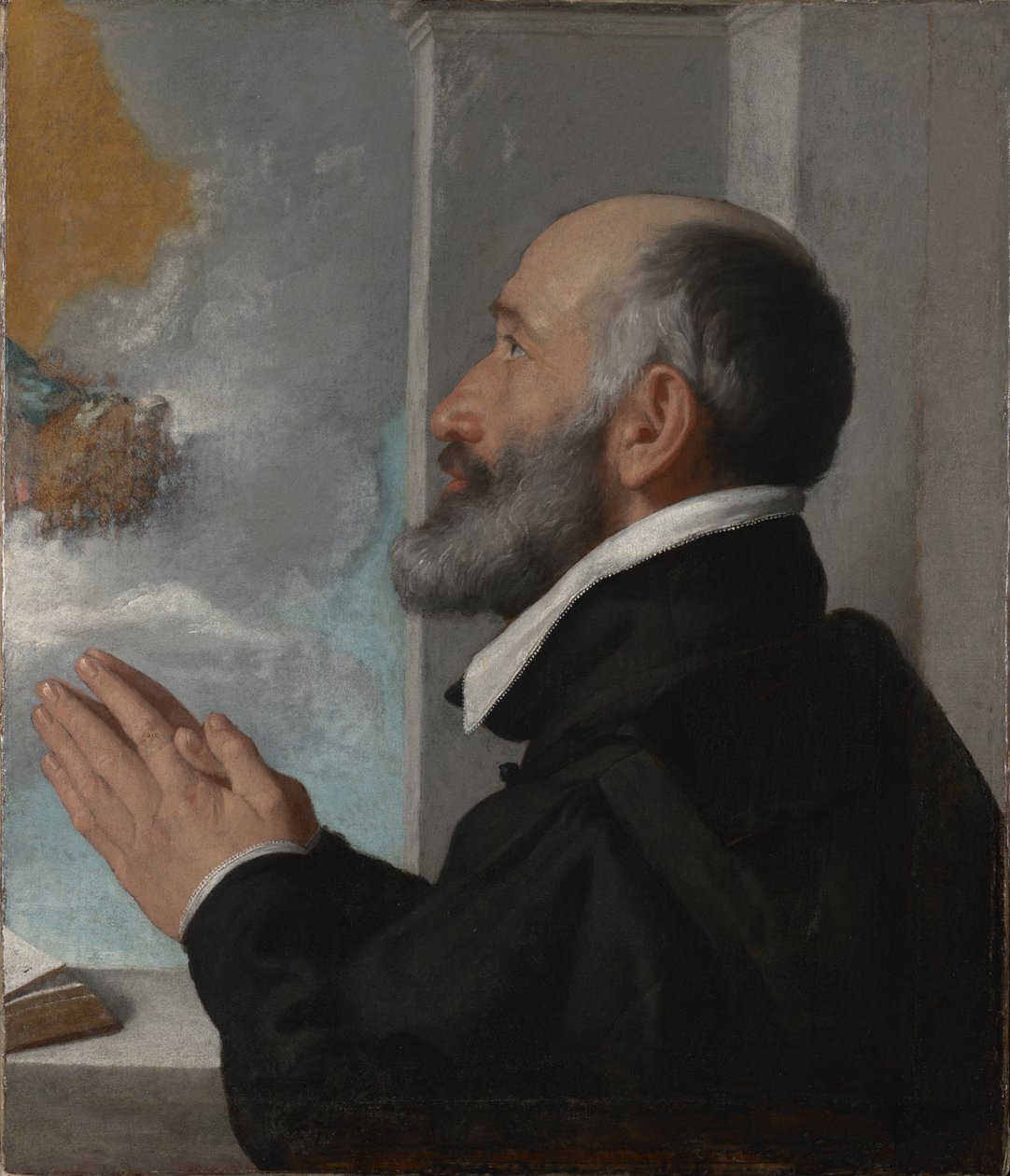 Portrett av en donor av Giovanni Battista Moroni
