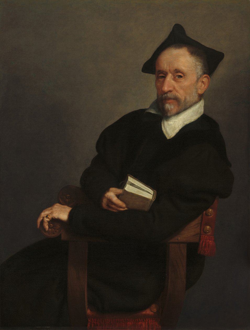 Titians skolemester, ca. 1575. av Giovanni Battista Moroni