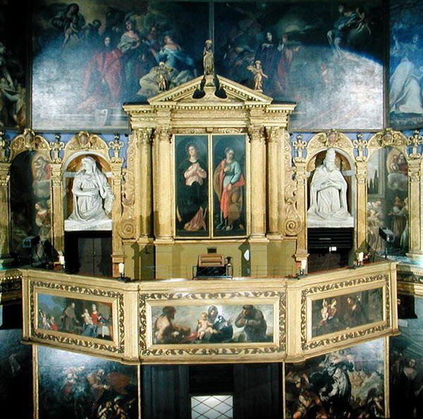 Utsikt over orgelet, 1615 av Giovanni Battista Novello