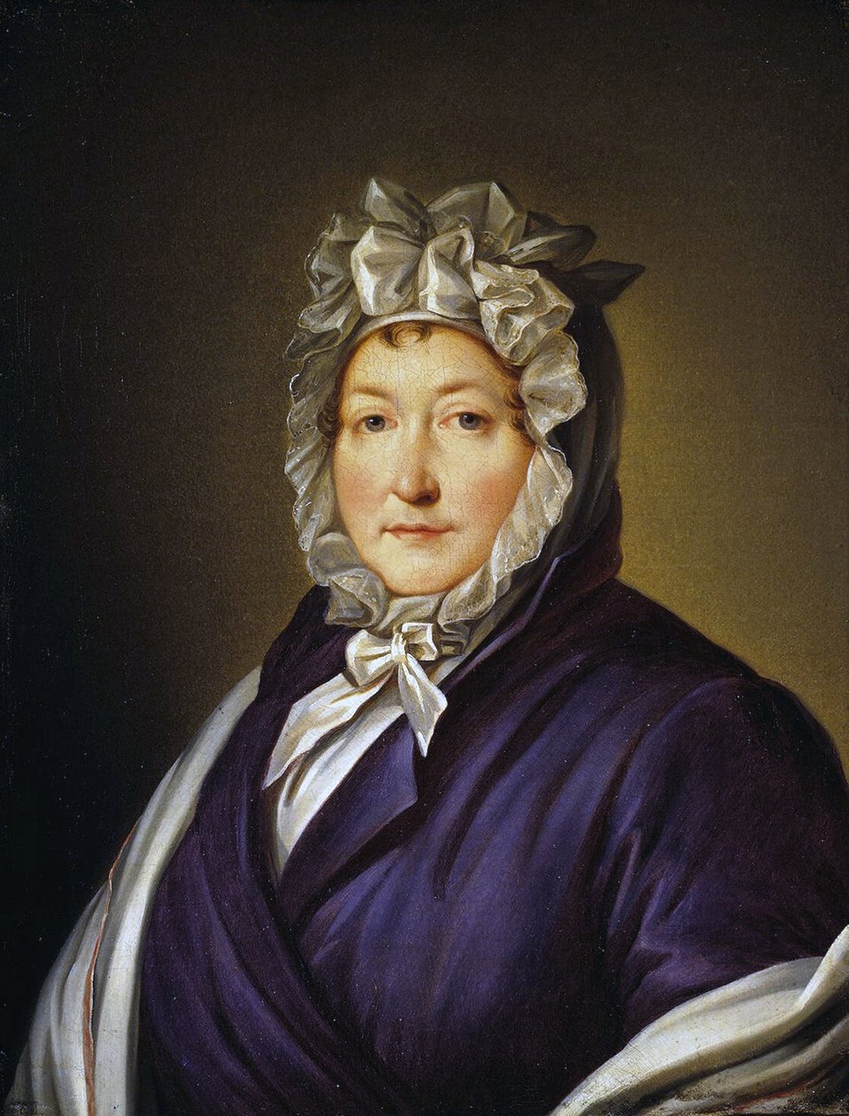 Portrett av prinsesse Vavara Golitsin, ca. 1800 av Giovanni Battista Ortolani Damon