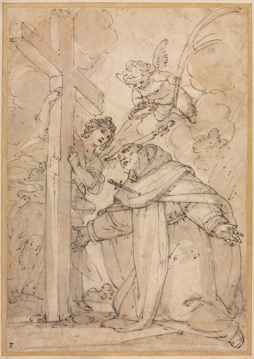 Saint Peter Martyr, 1500-tallet. av Giovanni Battista Paggi