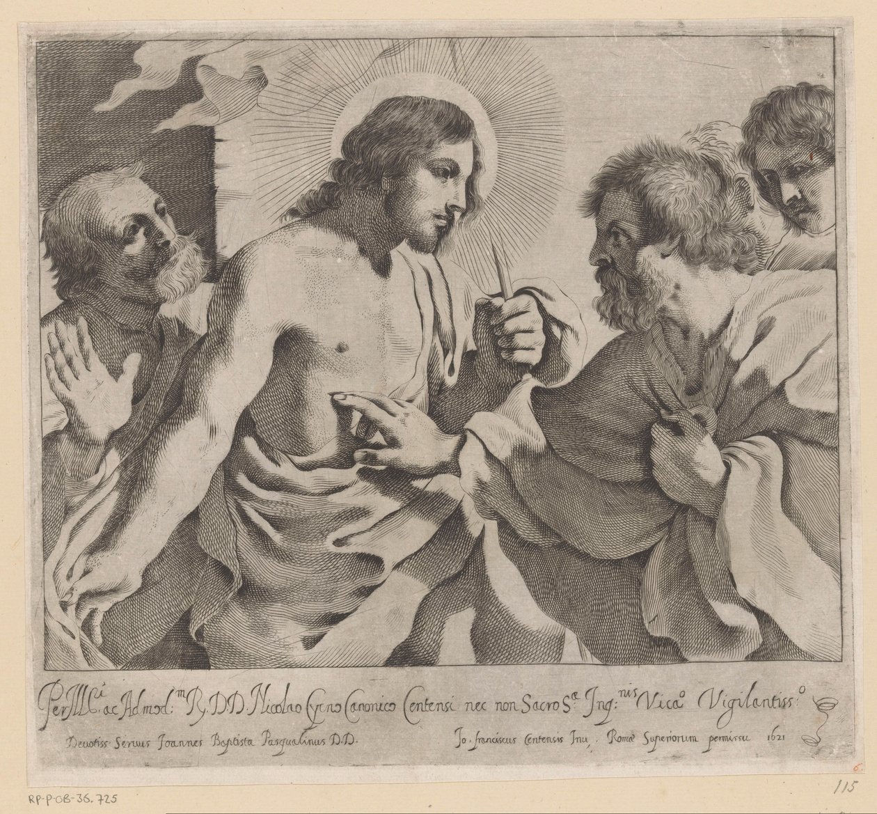 Vantro til Thomas av Giovanni Battista Pasqualini