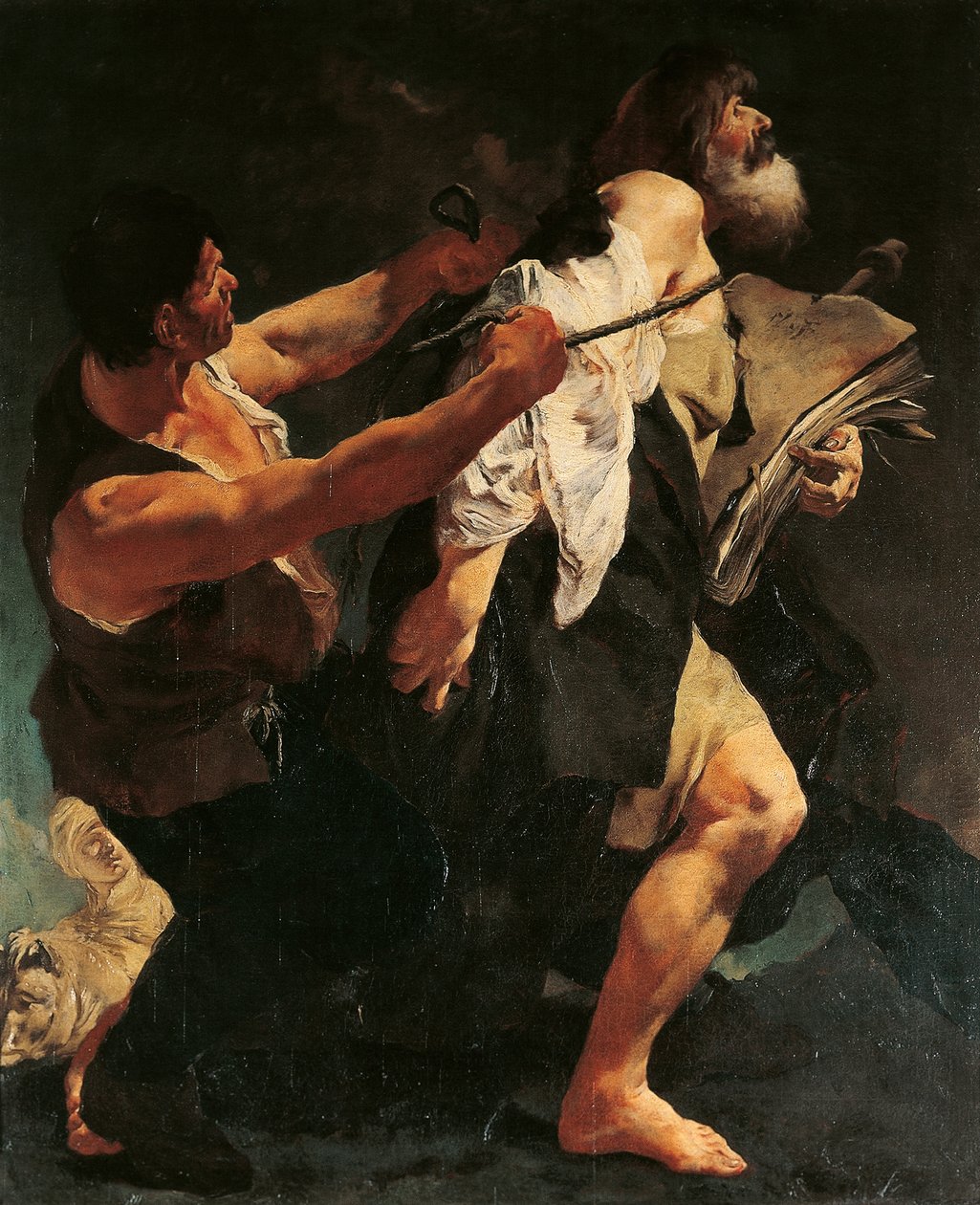 Martyrdom of St James, av Giovanni Battista Piazzetta av Giovanni Battista Piazzetta