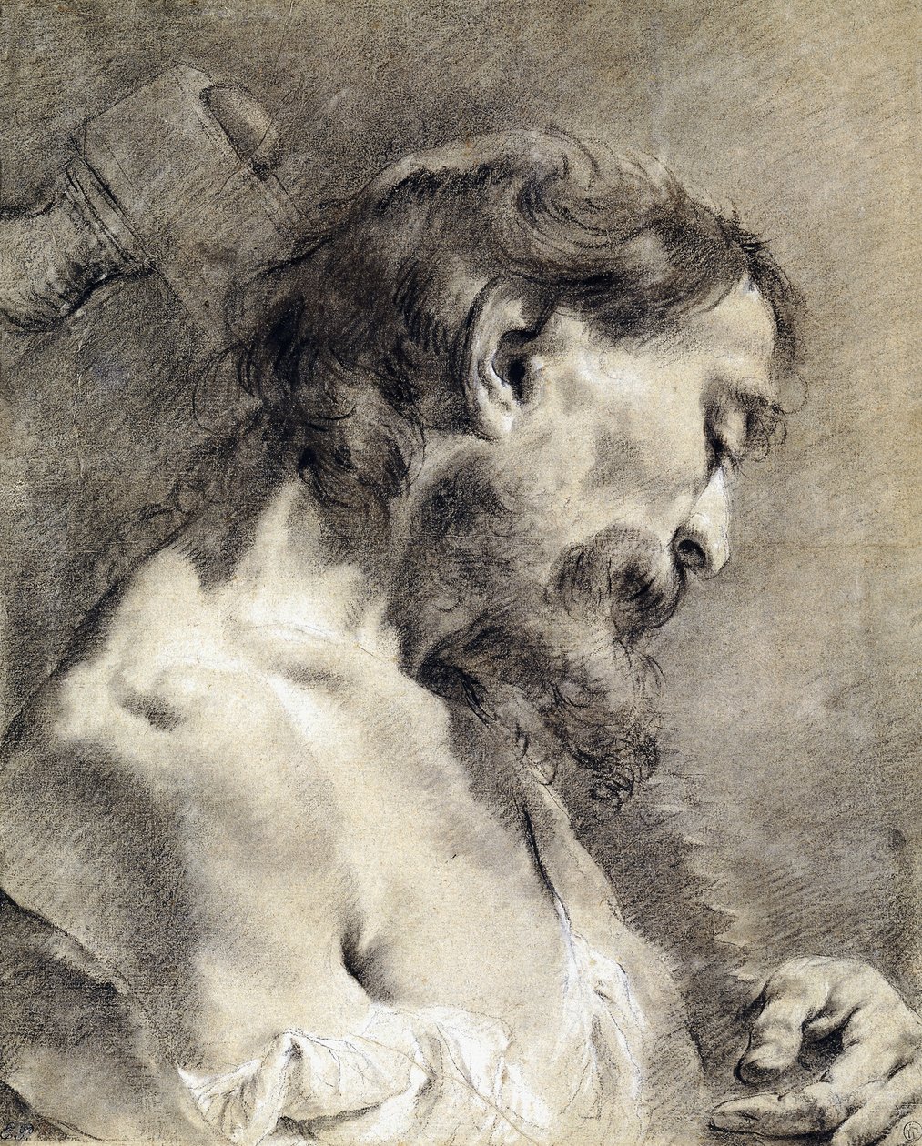 Saint-Simon, av Giovanni Battista Piazzetta