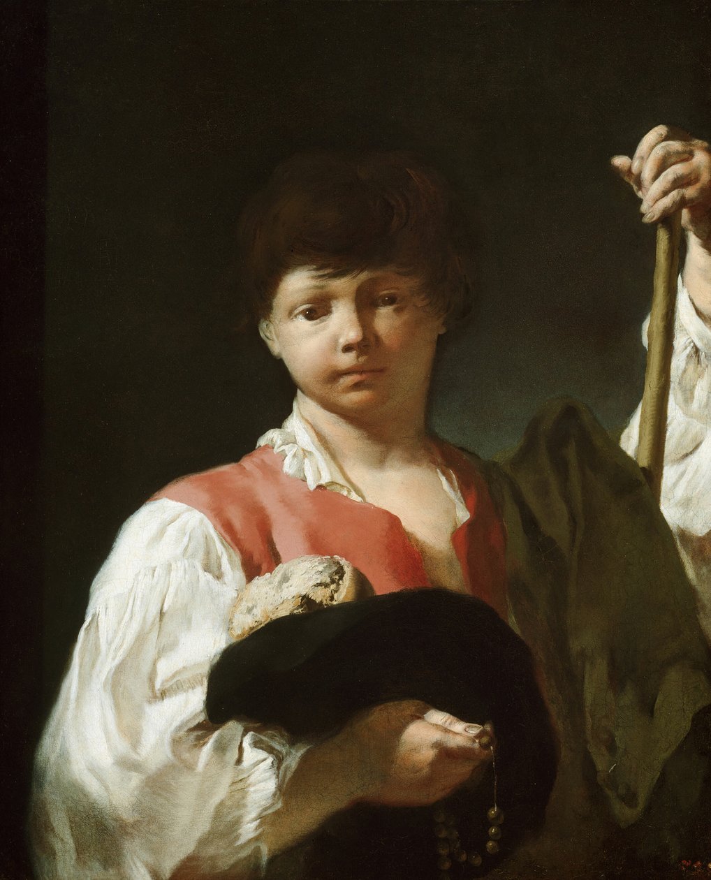Tiggergutten Den unge pilegrim, 173839. av Giovanni Battista Piazzetta