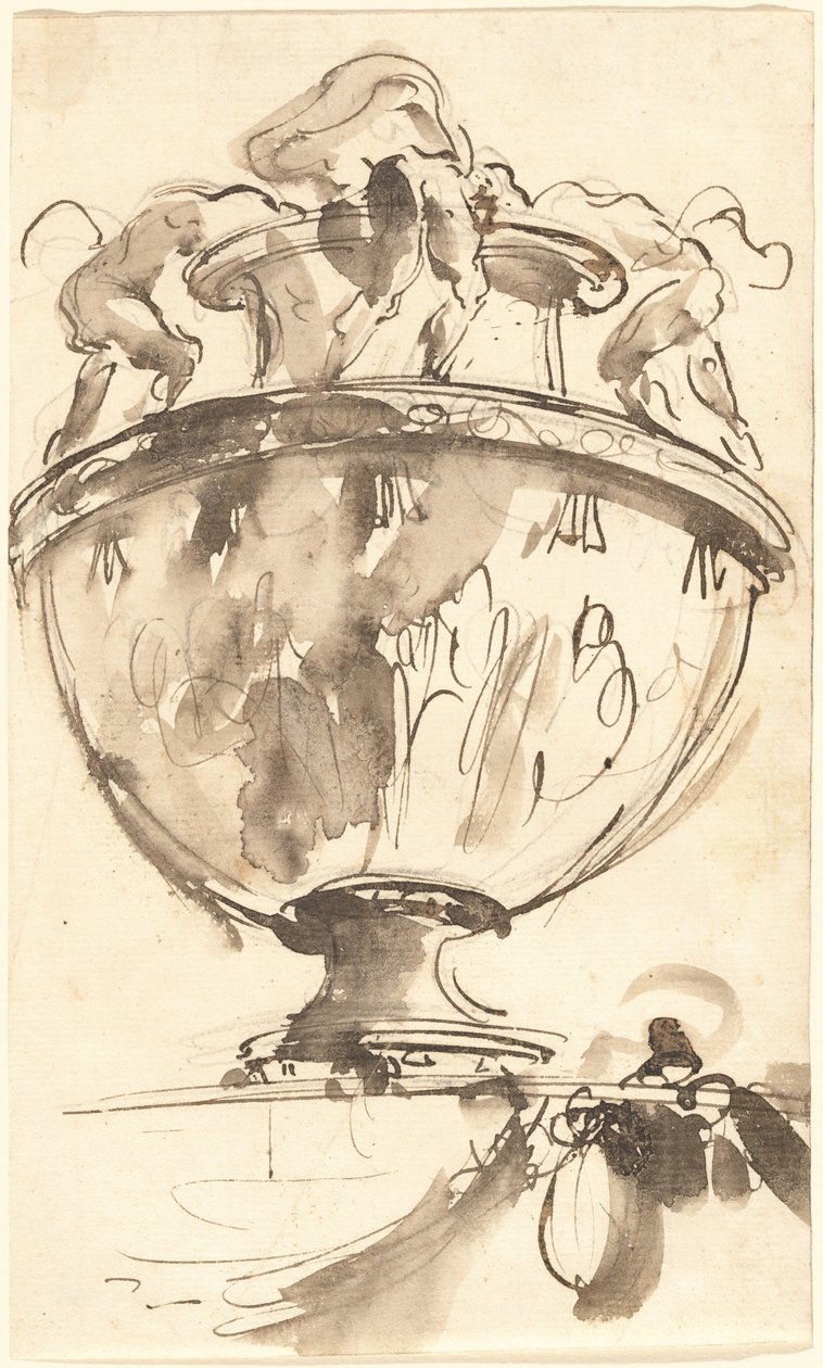 En fantastisk vase av Giovanni Battista Piranesi