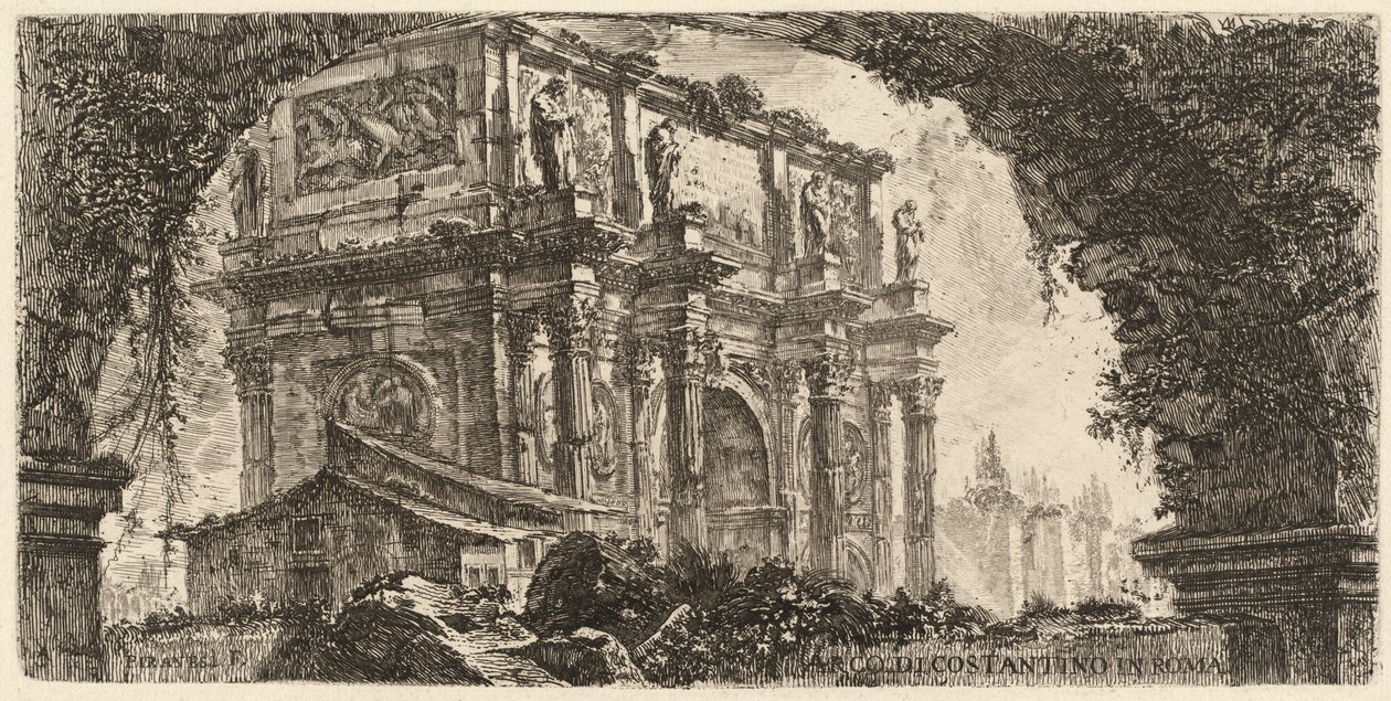 Konstantins bue av Giovanni Battista Piranesi