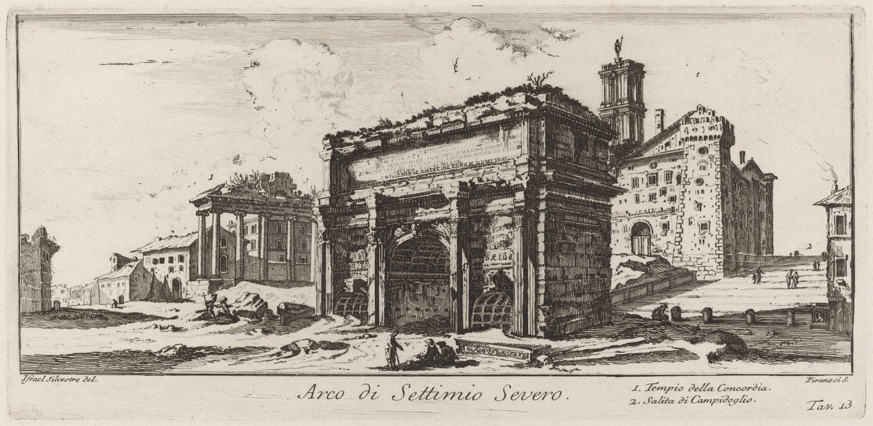 Buen til Septimius Severus av Giovanni Battista Piranesi