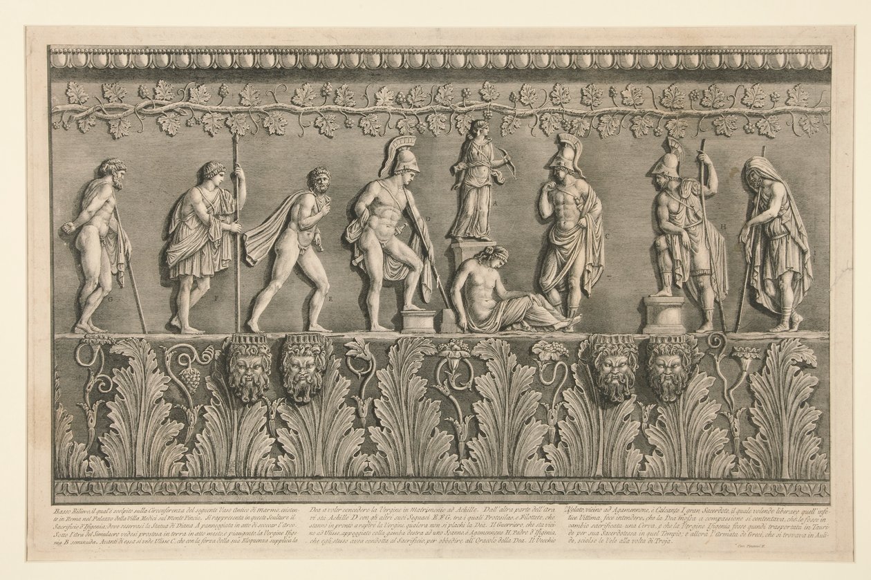 Low Relief, som av Giovanni Battista Piranesi