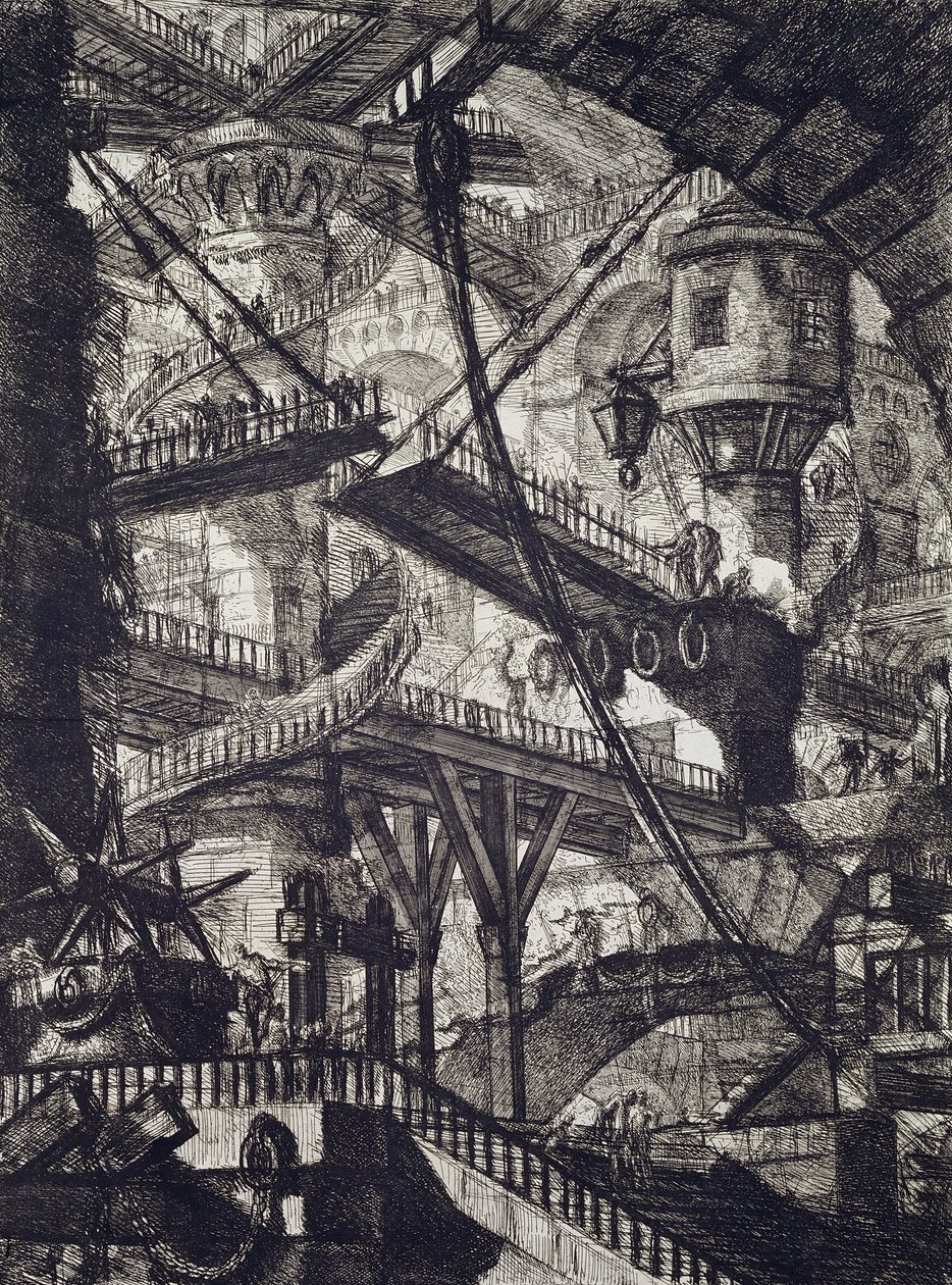 Fengsler VII av Giovanni Battista Piranesi