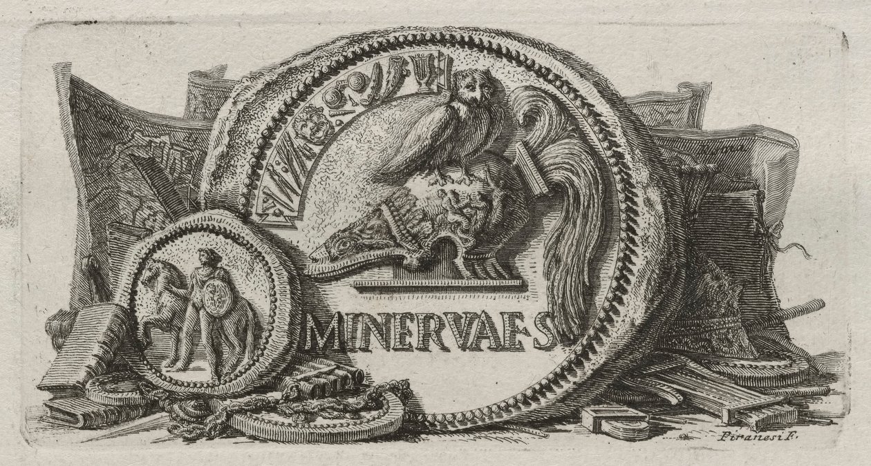 Della Magnificenza bundet med Osservazioni, Parere og Della introduzione (Om romernes prakt og arkitektur bundet med observasjoner av Giovanni Battista Piranesi