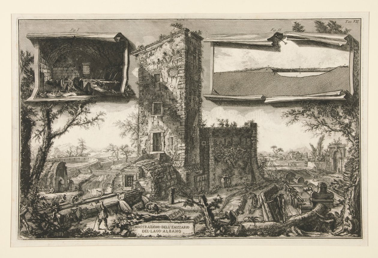 Demonstrasjoner av av Giovanni Battista Piranesi