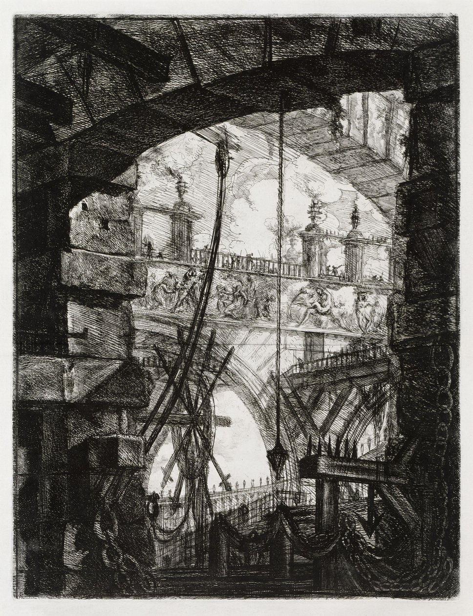 Den store plassen av Giovanni Battista Piranesi