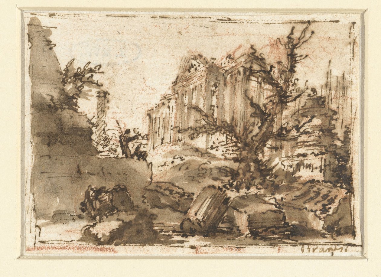 romerske ruiner av Giovanni Battista Piranesi