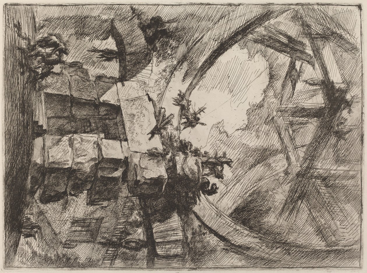 Det gigantiske hjulet av Giovanni Battista Piranesi