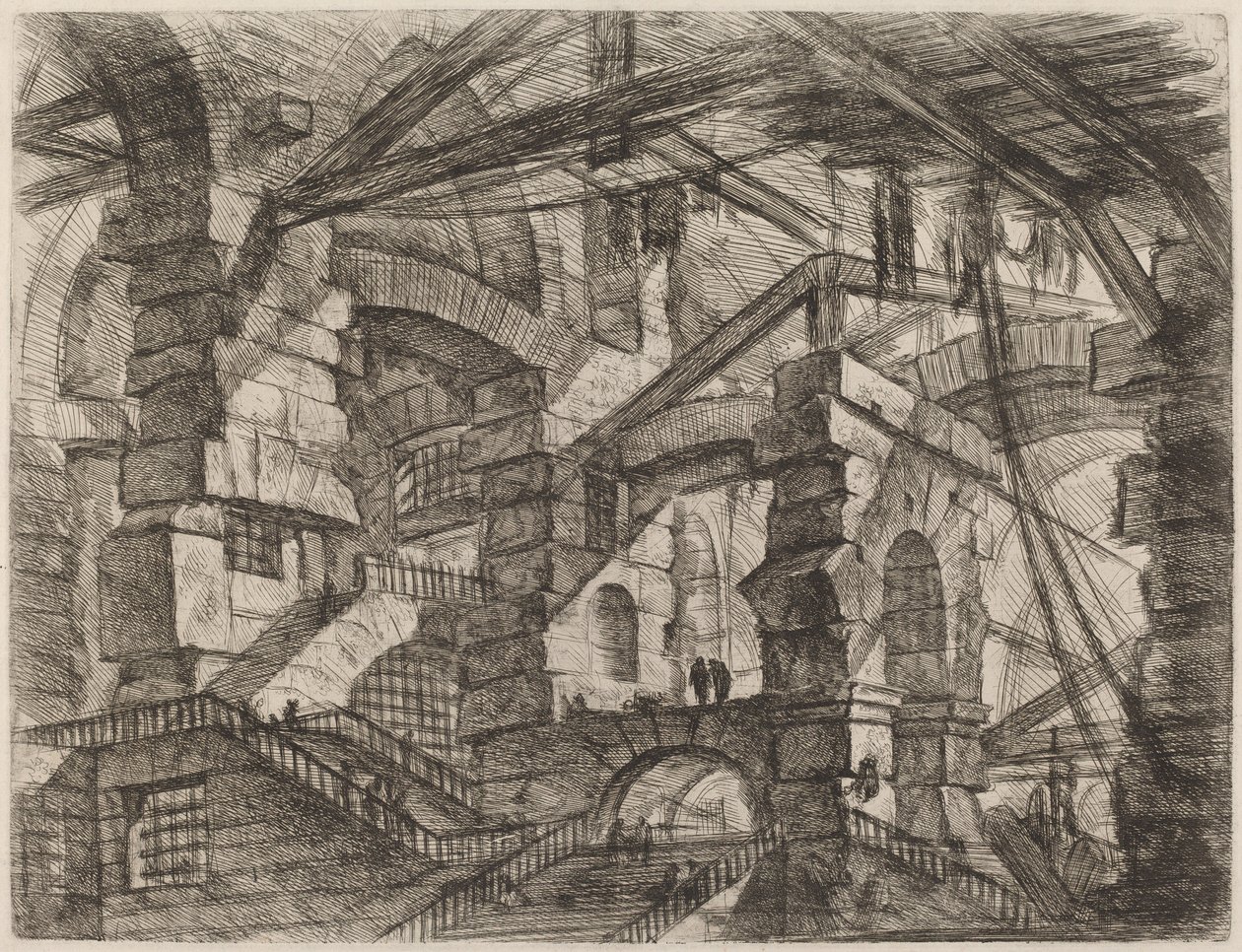 Den gotiske buen av Giovanni Battista Piranesi
