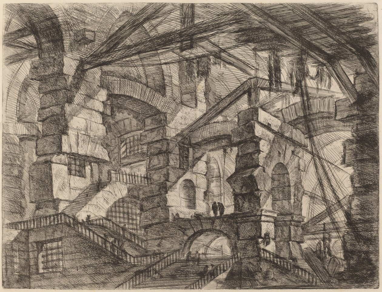 Den gotiske buen av Giovanni Battista Piranesi