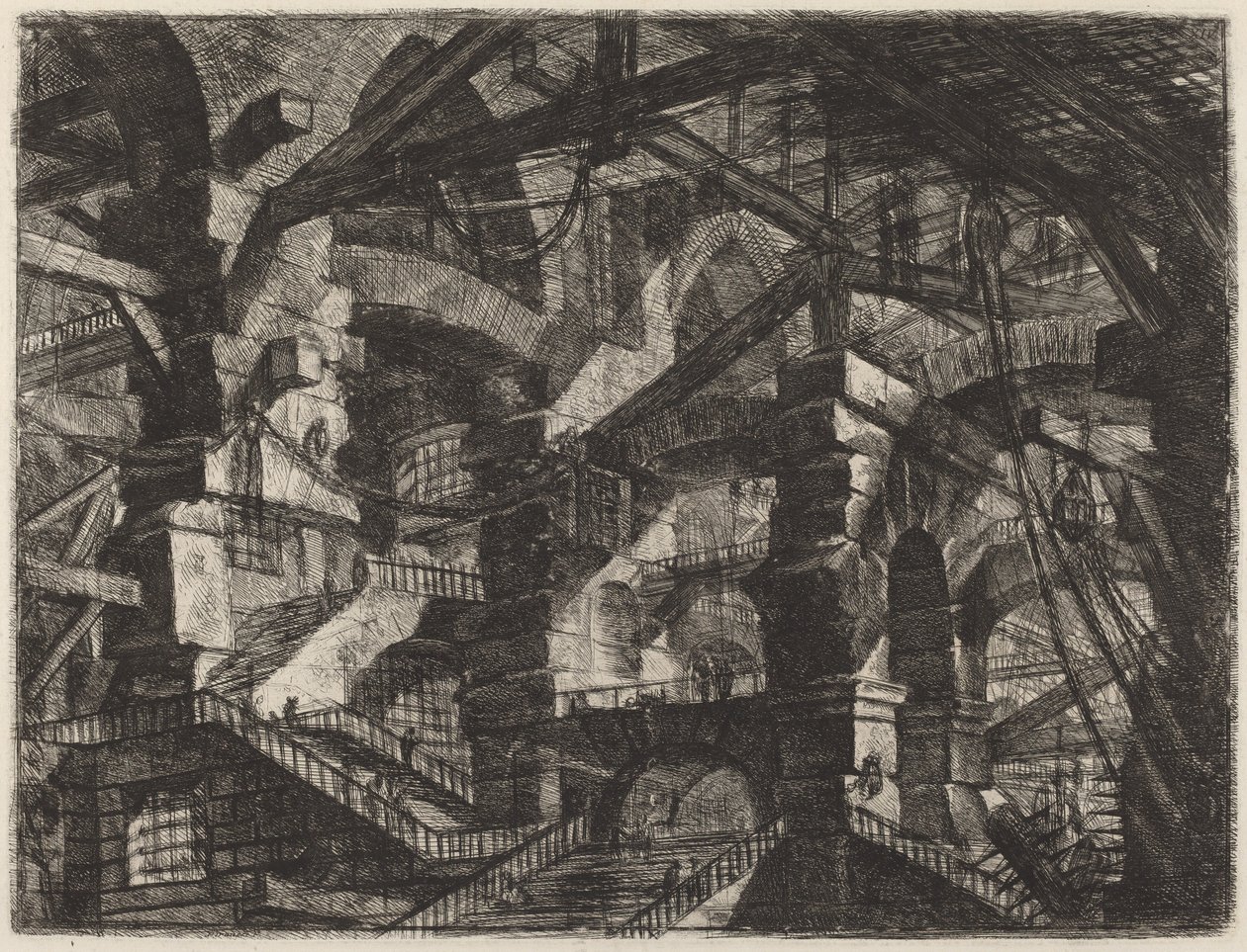 Den gotiske buen av Giovanni Battista Piranesi