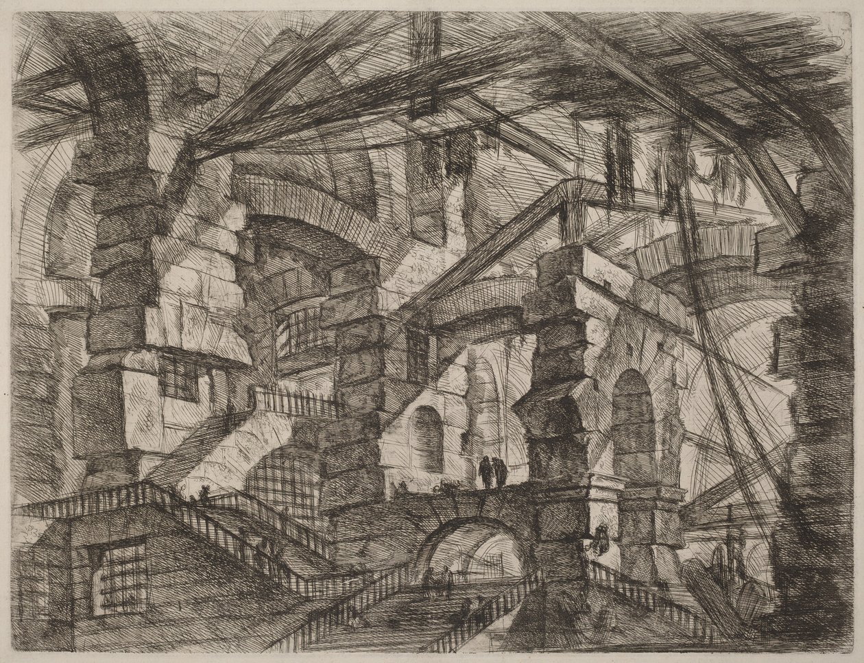 Den gotiske buen av Giovanni Battista Piranesi