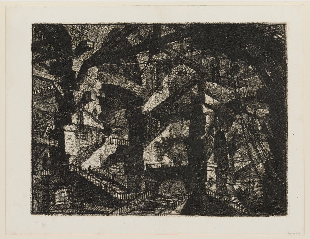 Den gotiske buen av Giovanni Battista Piranesi