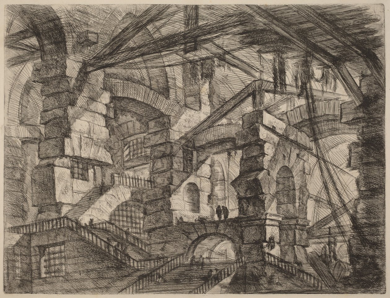 Den gotiske buen av Giovanni Battista Piranesi