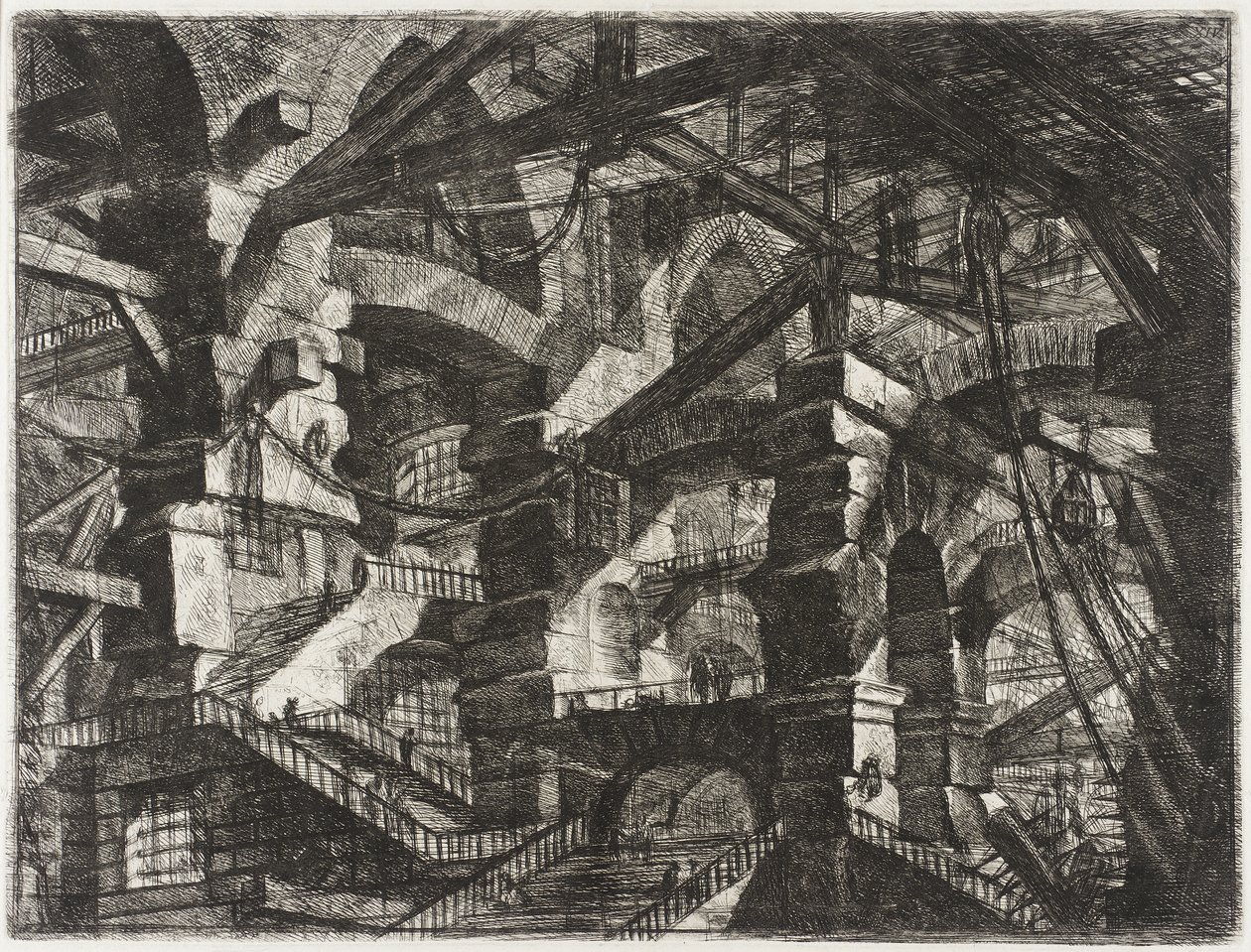 Den gotiske buen av Giovanni Battista Piranesi