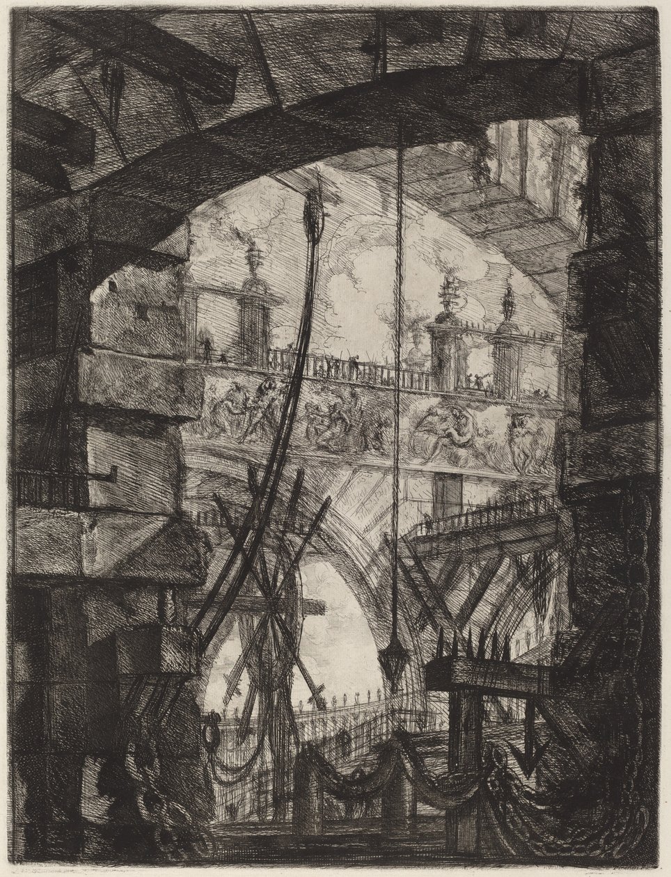 The Grand Piazza av Giovanni Battista Piranesi