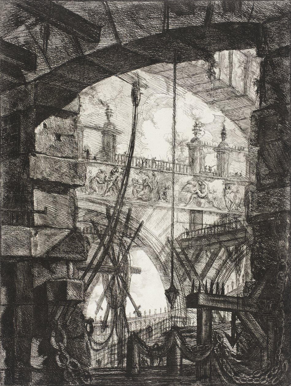 Den store plassen av Giovanni Battista Piranesi