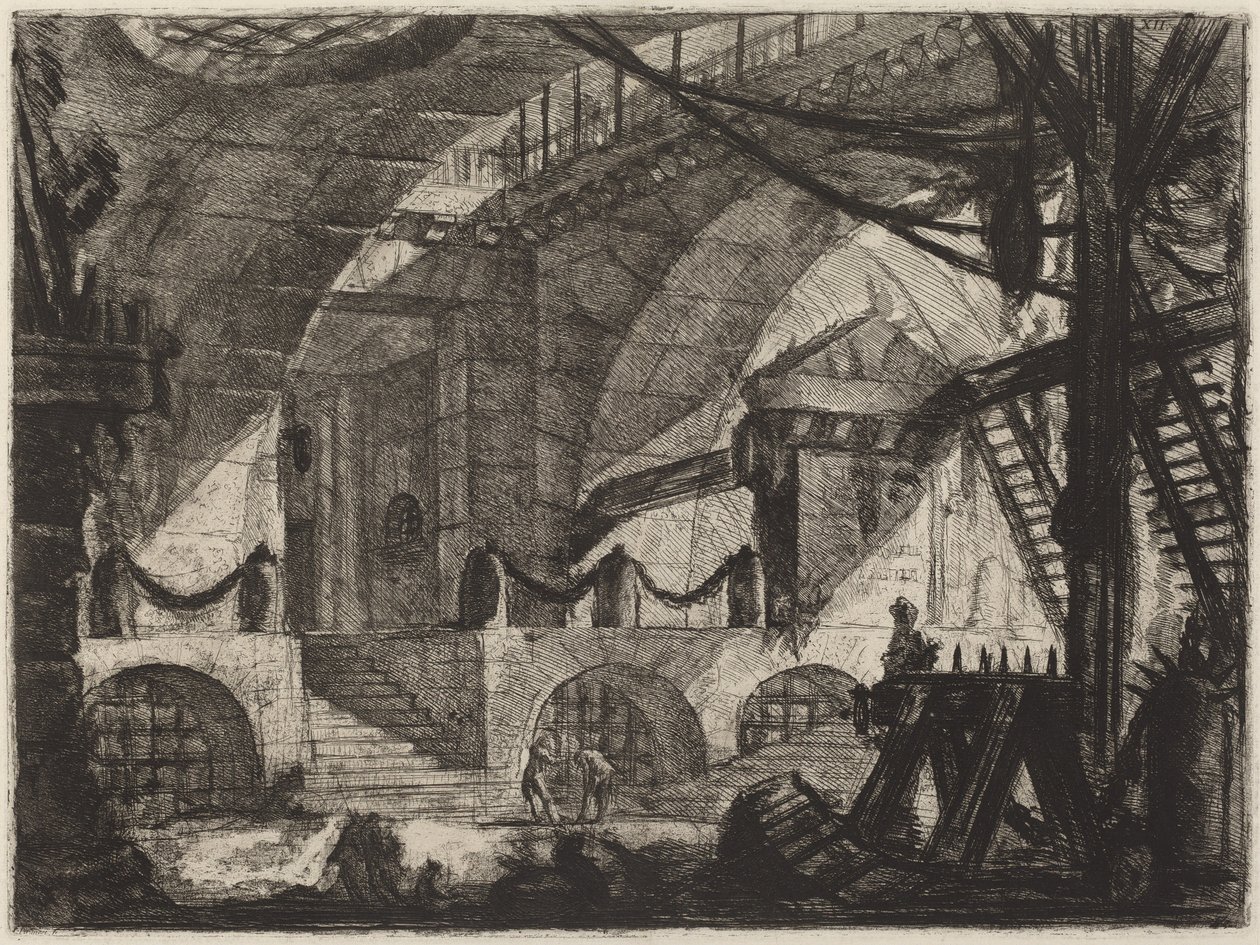 Saghesten av Giovanni Battista Piranesi