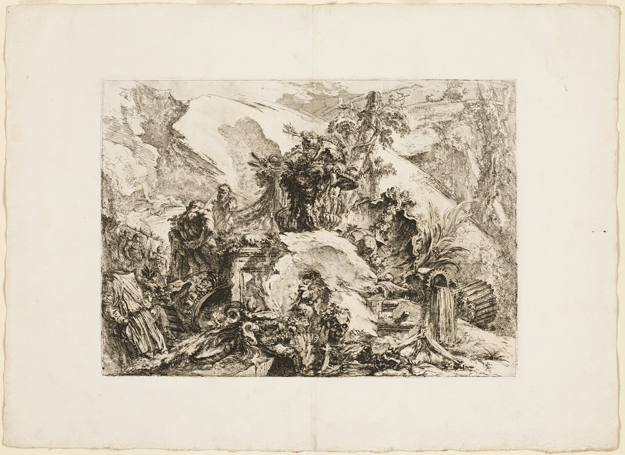 Skjelettene av Giovanni Battista Piranesi