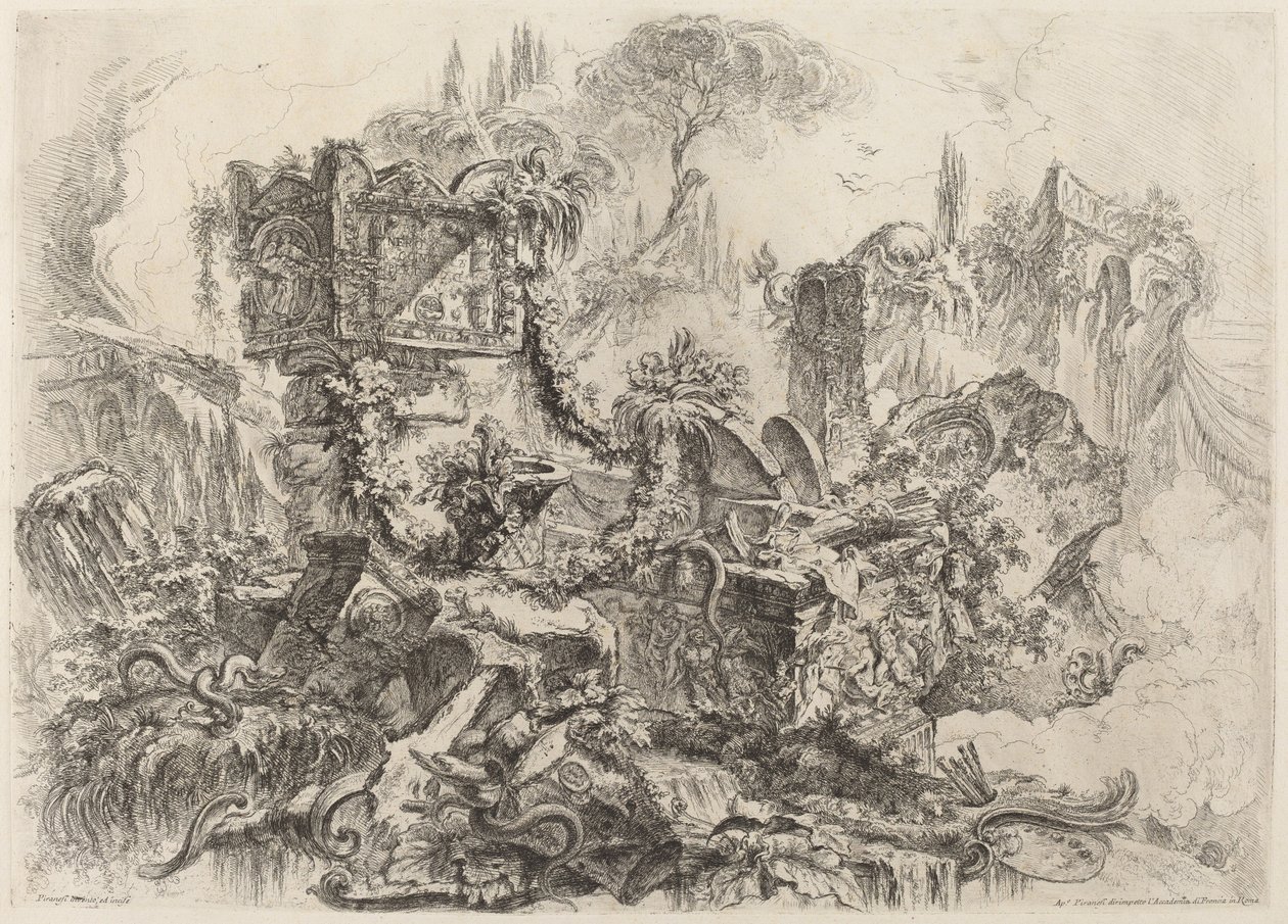 Graven til Nero av Giovanni Battista Piranesi