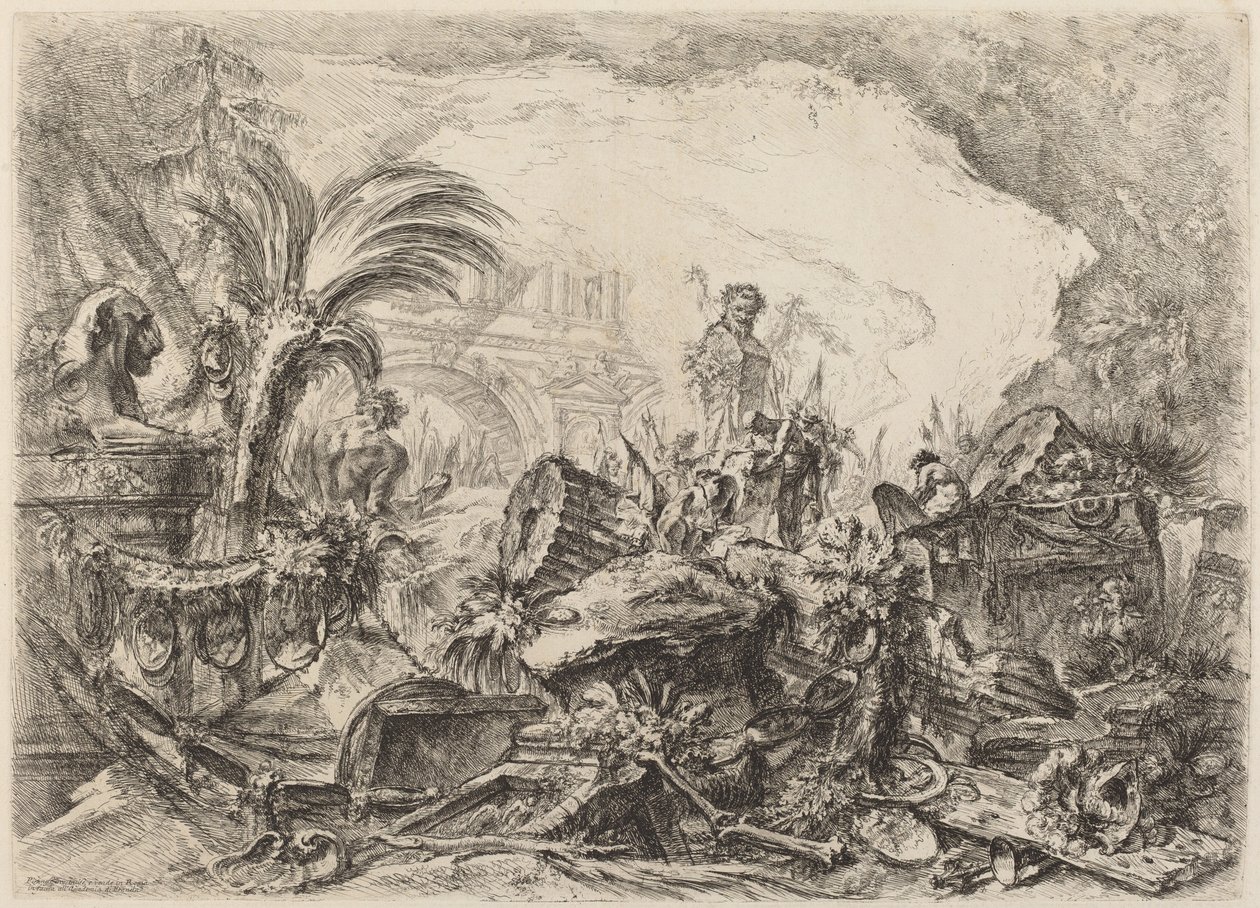 Triumfbuen av Giovanni Battista Piranesi