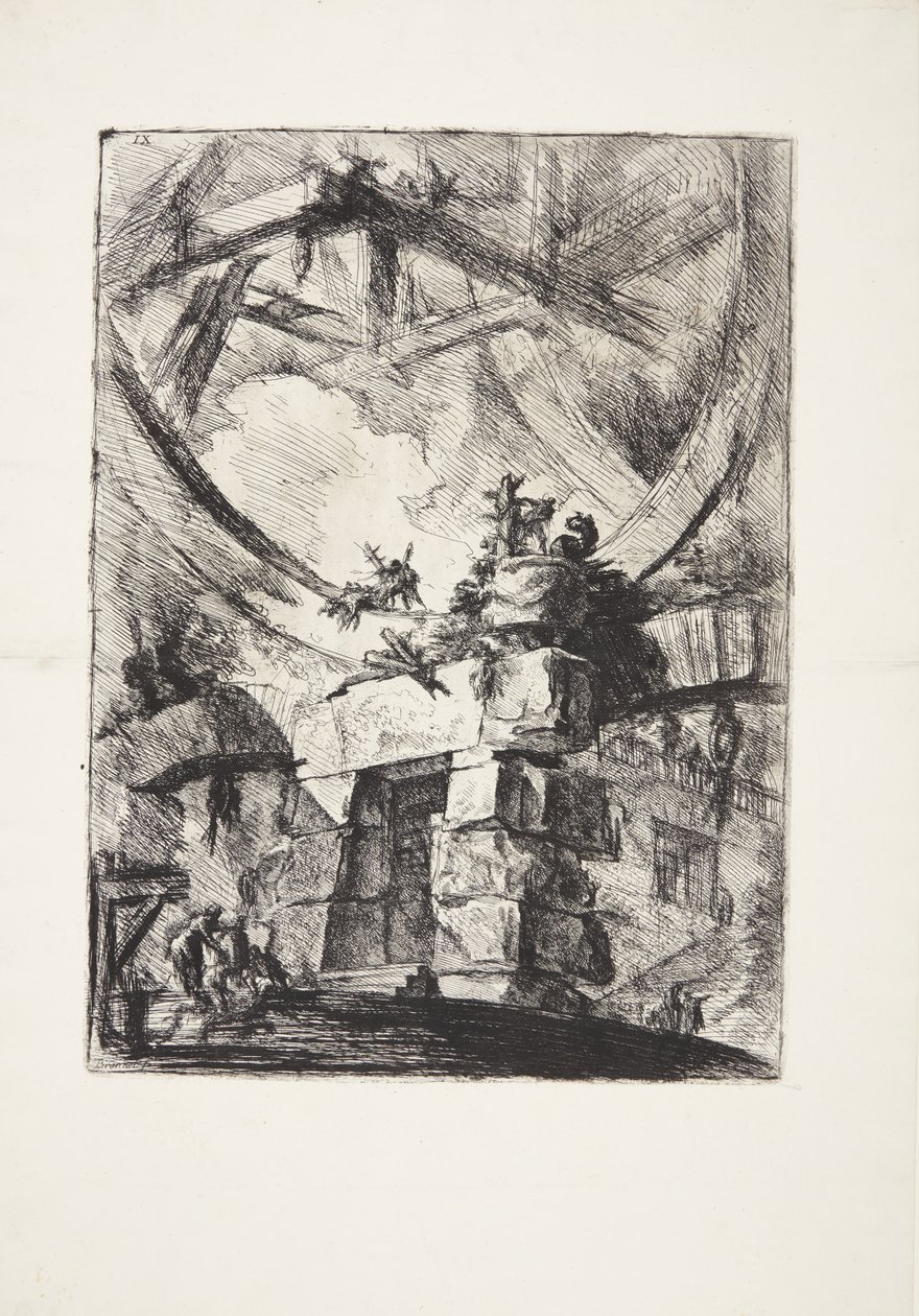 Det gigantiske hjulet av Giovanni Battista Piranesi