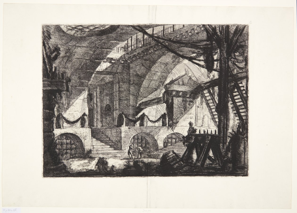 Saghesten av Giovanni Battista Piranesi