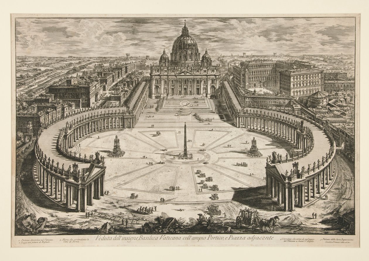 Utsikt over av Giovanni Battista Piranesi