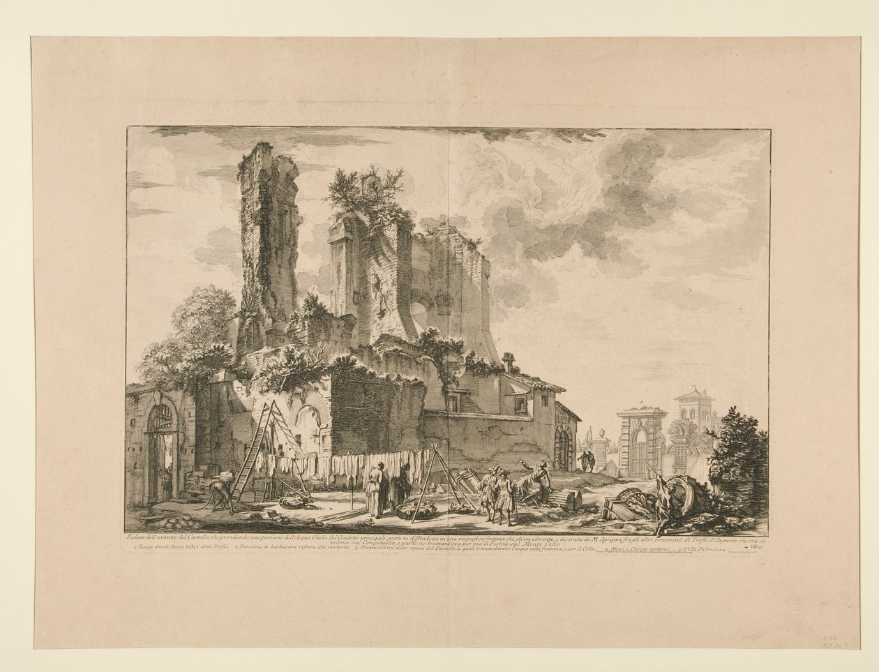 Utsikt over av Giovanni Battista Piranesi