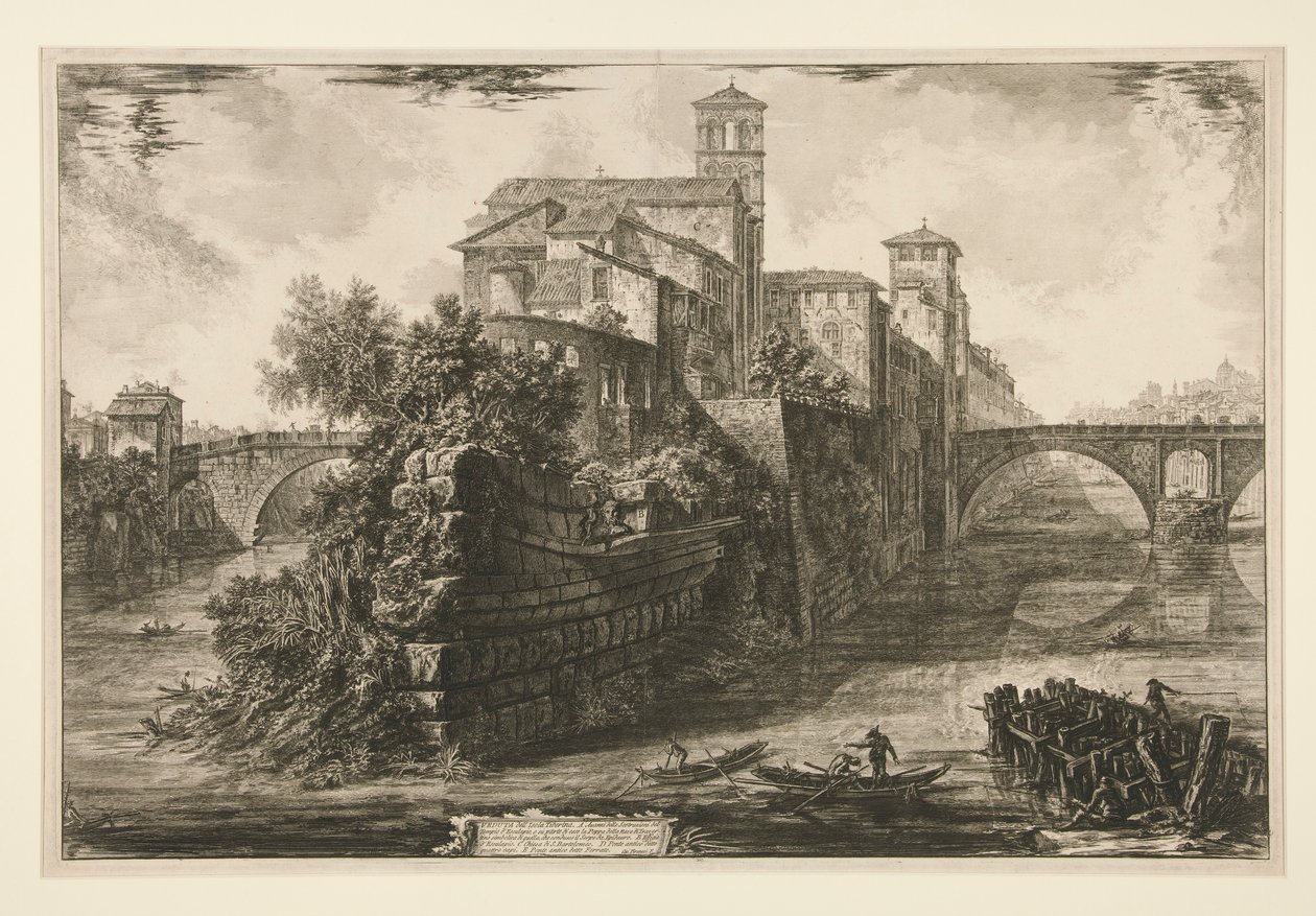 Utsikt over av Giovanni Battista Piranesi